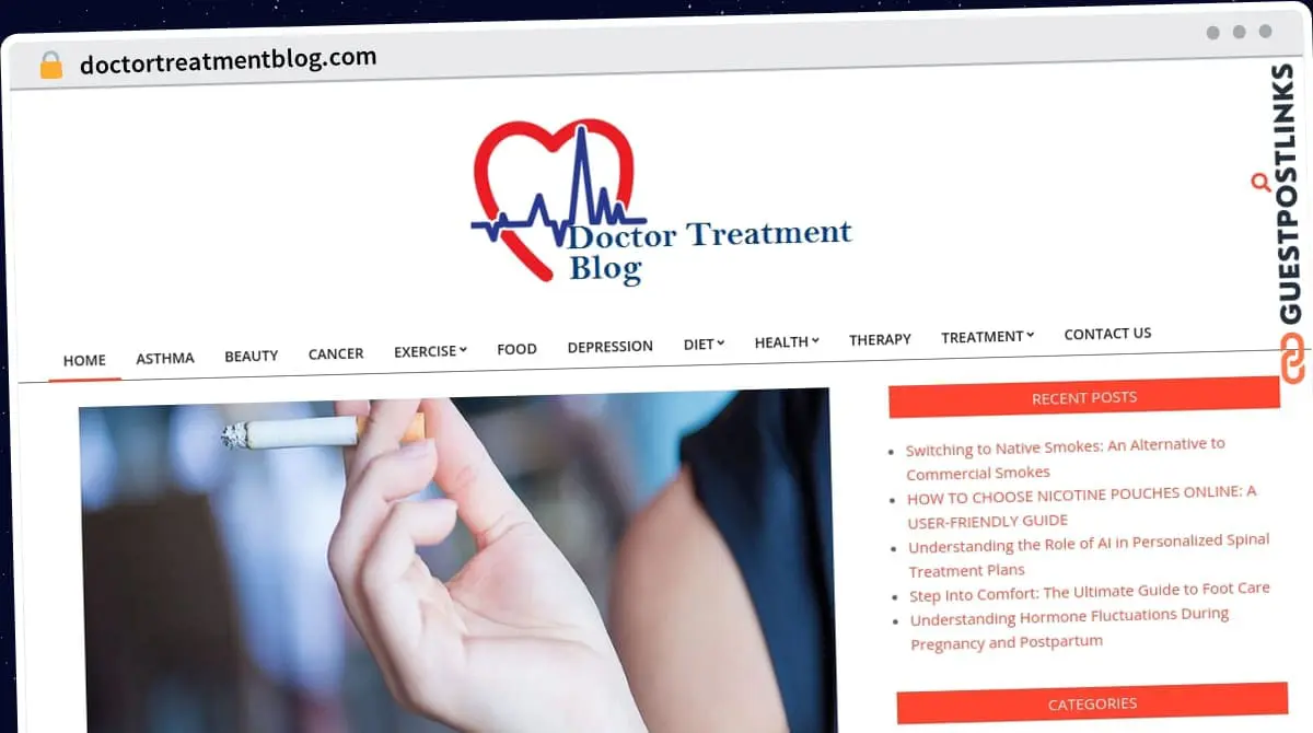Publish Guest Post on doctortreatmentblog.com