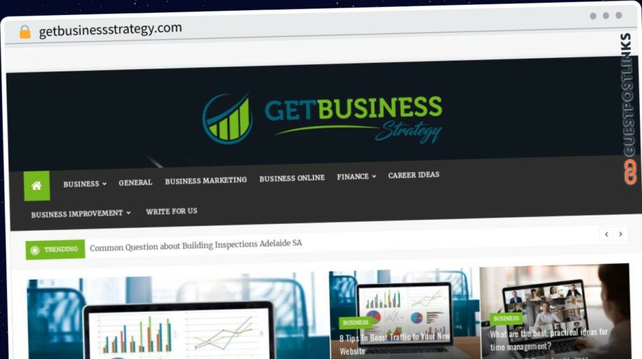 Publish Guest Post on getbusinessstrategy.com