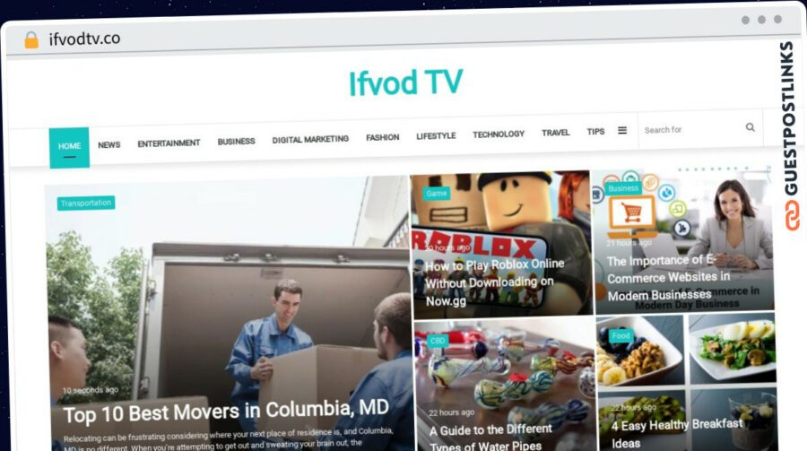 Publish Guest Post on ifvodtv.co