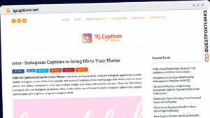 Publish Guest Post on igcaptions.net