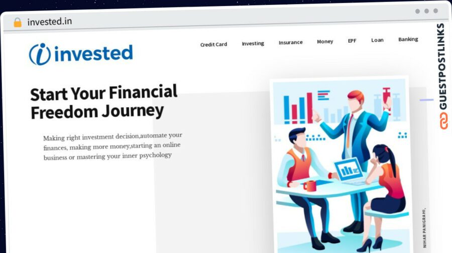 Publish Guest Post on invested.in