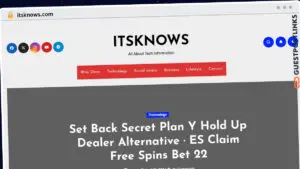 Publish Guest Post on itsknows.com