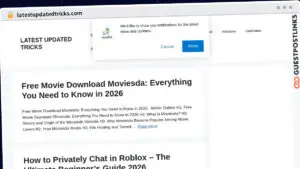 Publish Guest Post on latestupdatedtricks.com