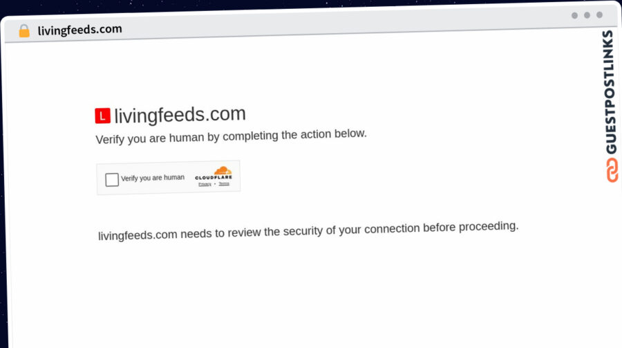 Publish Guest Post on livingfeeds.com