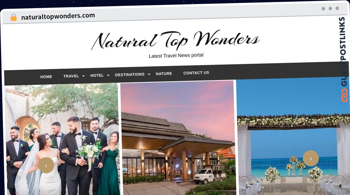 Publish Guest Post on naturaltopwonders.com