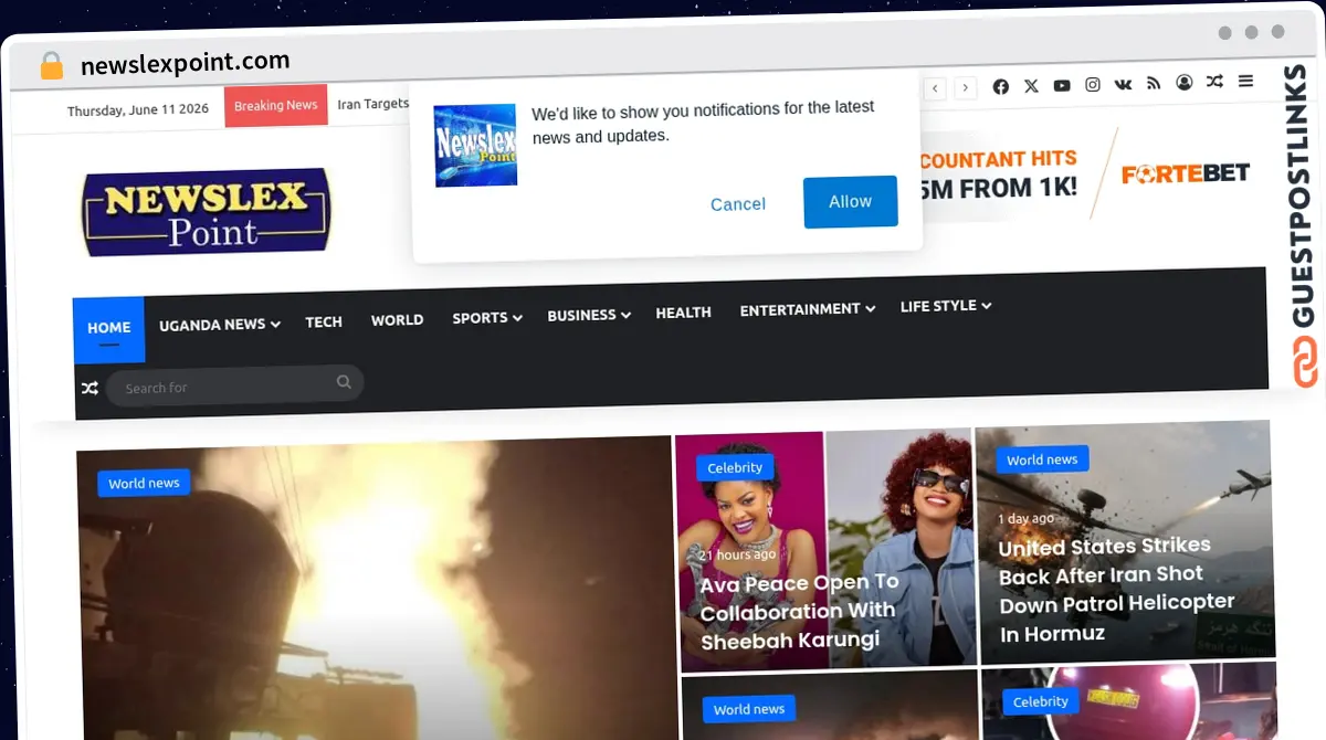 Publish Guest Post on newslexpoint.com