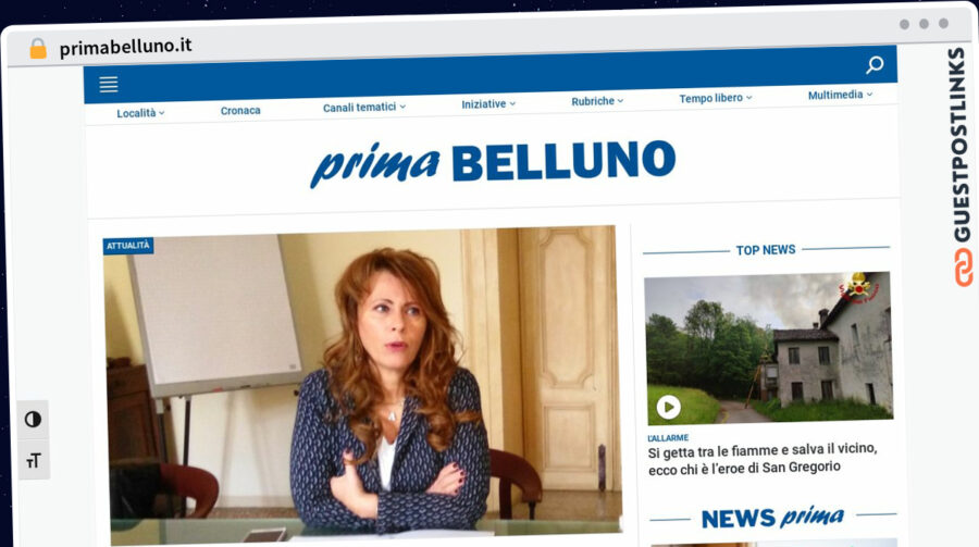 Publish Guest Post on primabelluno.it