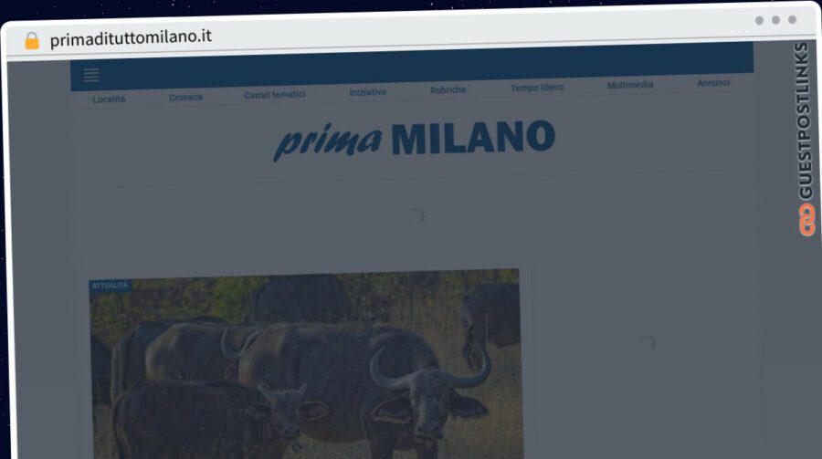 Publish Guest Post on primadituttomilano.it