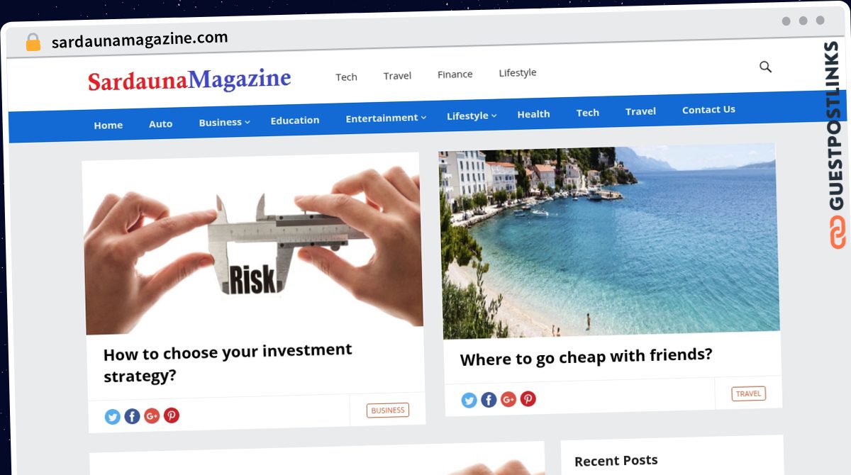 Publish Guest Post on sardaunamagazine.com