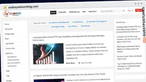 Publish Guest Post on snabaynetworking.com