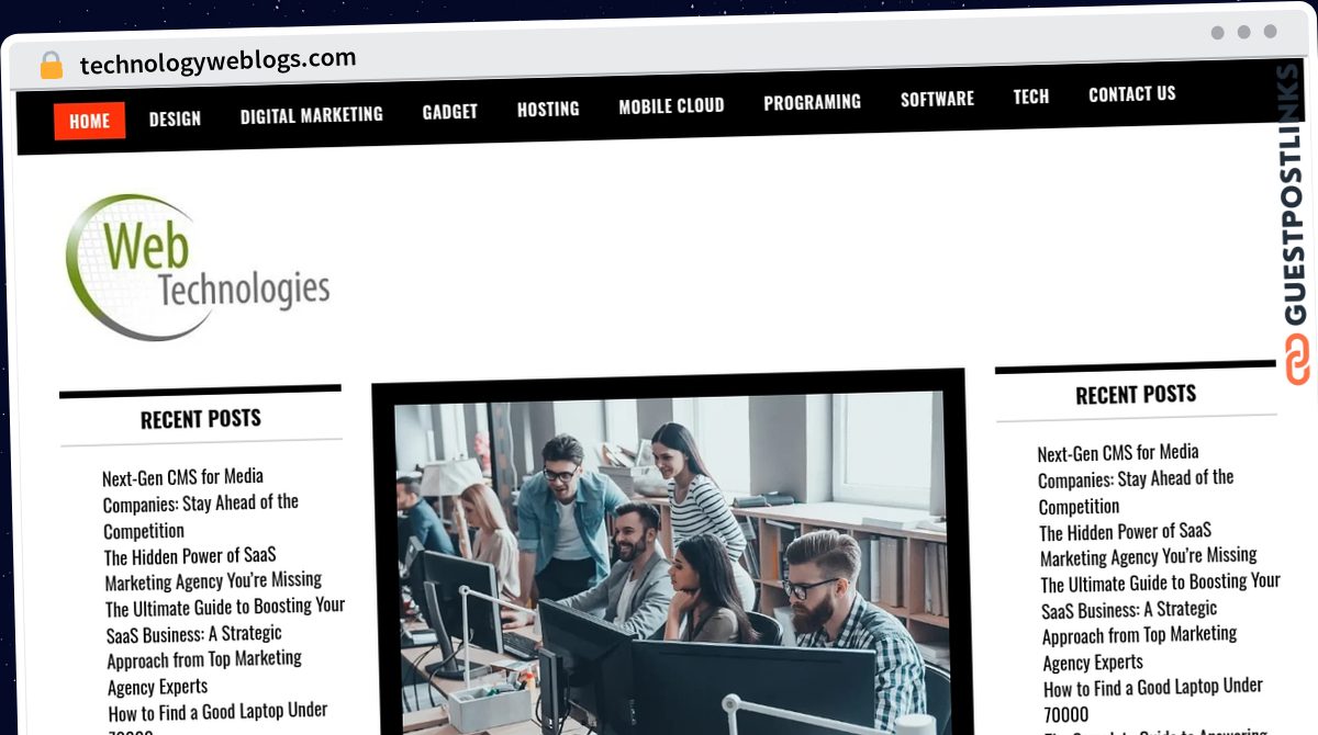 Publish Guest Post on technologyweblogs.com