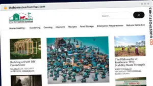 Publish Guest Post on thehomesteadsurvival.com