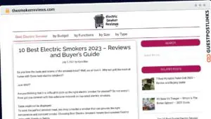 Publish Guest Post on thesmokerreviews.com