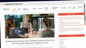 Publish Guest Post on websoftwarenews.com