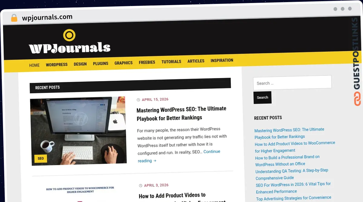 Publish Guest Post on wpjournals.com