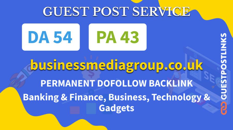 Buy Guest Post on businessmediagroup.co.uk