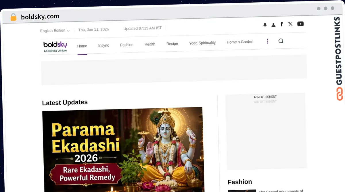 Publish Guest Post on boldsky.com