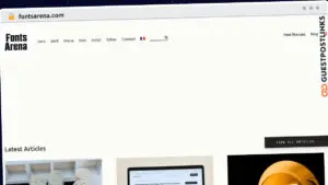 Publish Guest Post on fontsarena.com