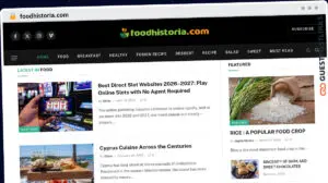 Publish Guest Post on foodhistoria.com