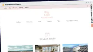 Publish Guest Post on housesitworld.com