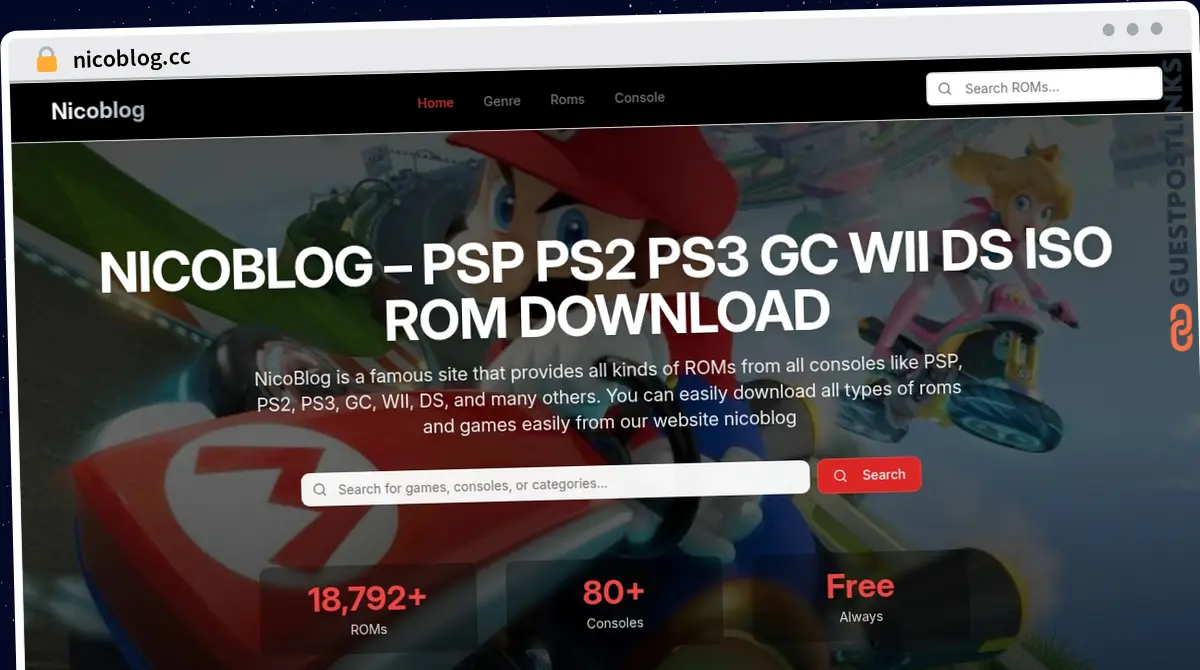 Publish Guest Post on nicoblog.cc