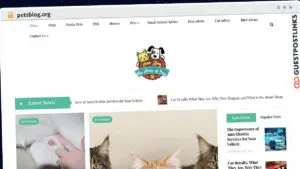 Publish Guest Post on petsblog.org