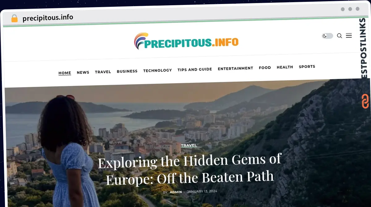 Publish Guest Post on precipitous.info