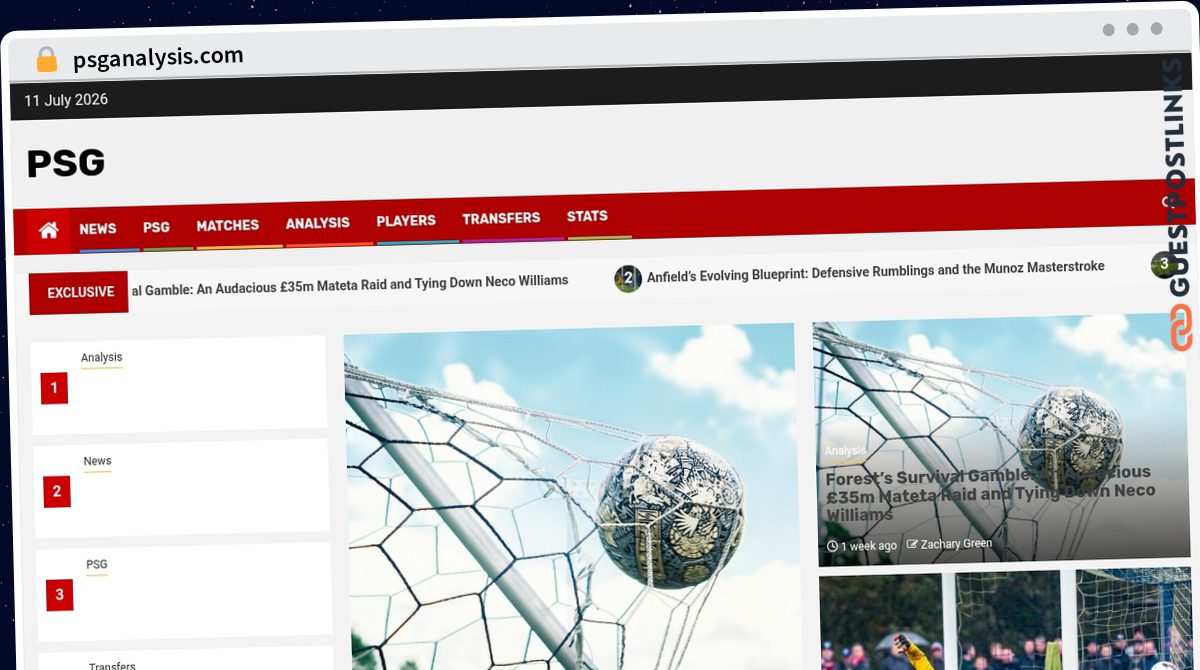 Publish Guest Post on psganalysis.com