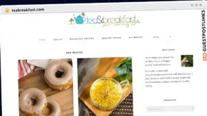 Publish Guest Post on teabreakfast.com