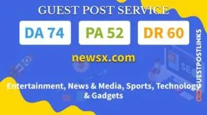 Buy Guest Post on newsx.com
