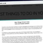 Publish Guest Post on bestthingstodoinyork.co.uk