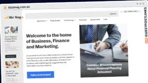 Publish Guest Post on bizzmag.com.au