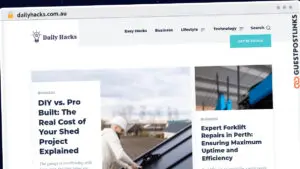 Publish Guest Post on dailyhacks.com.au