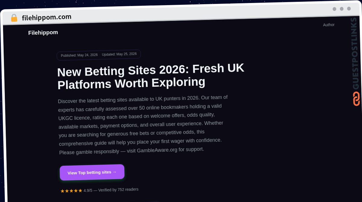 Publish Guest Post on filehippom.com