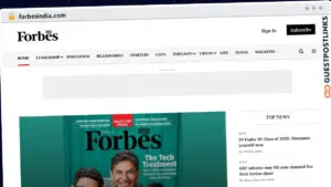 Publish Guest Post on forbesindia.com