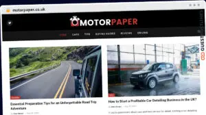 Publish Guest Post on motorpaper.co.uk