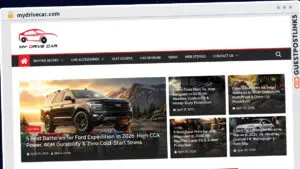 Publish Guest Post on mydrivecar.com