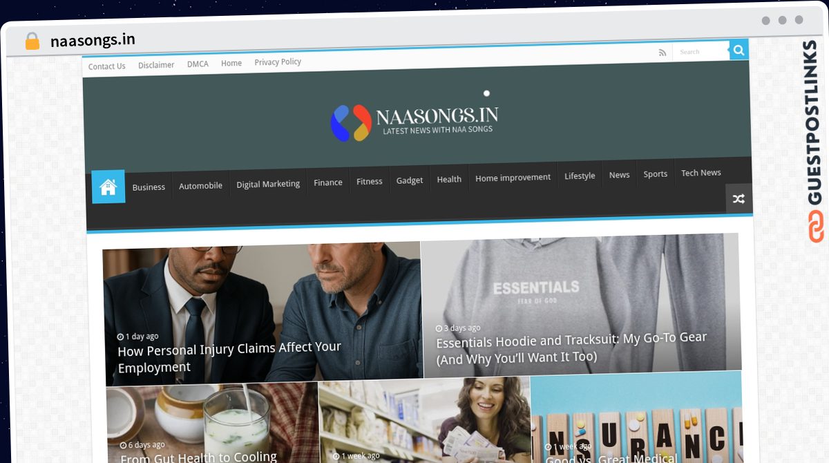 Publish Guest Post on naasongs.in