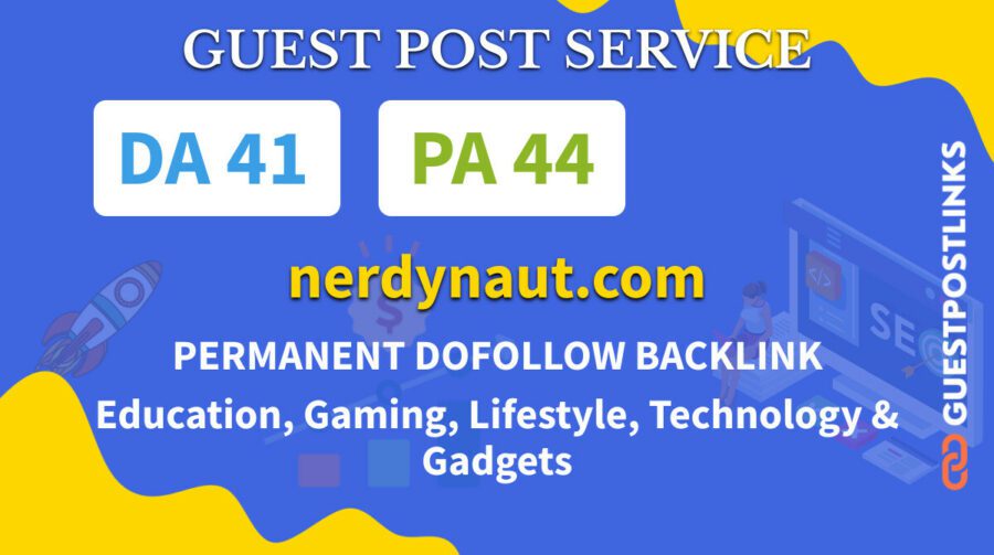 Buy Guest Post on nerdynaut.com