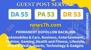 Buy Guest Post on news7h.com