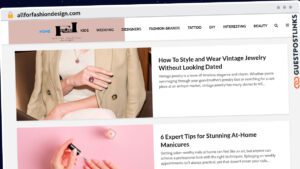 Publish Guest Post on allforfashiondesign.com