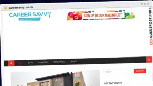 Publish Guest Post on careersavvy.co.uk
