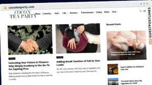 Publish Guest Post on cocosteaparty.com