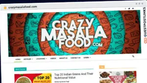 Publish Guest Post on crazymasalafood.com