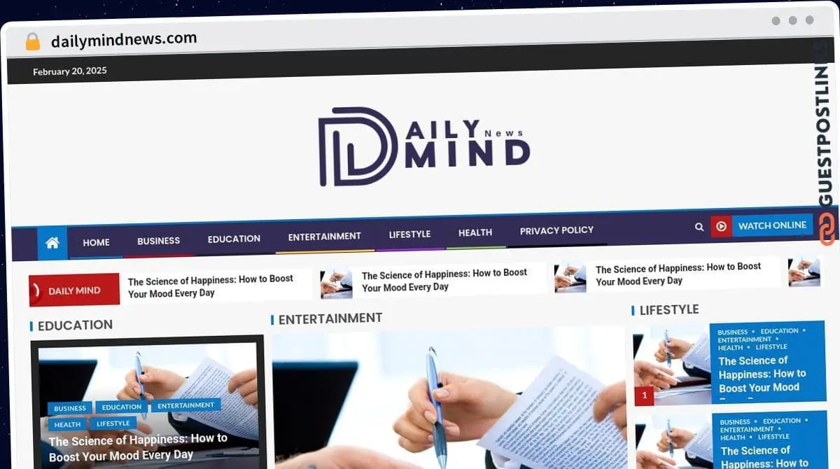 Publish Guest Post on dailymindnews.com