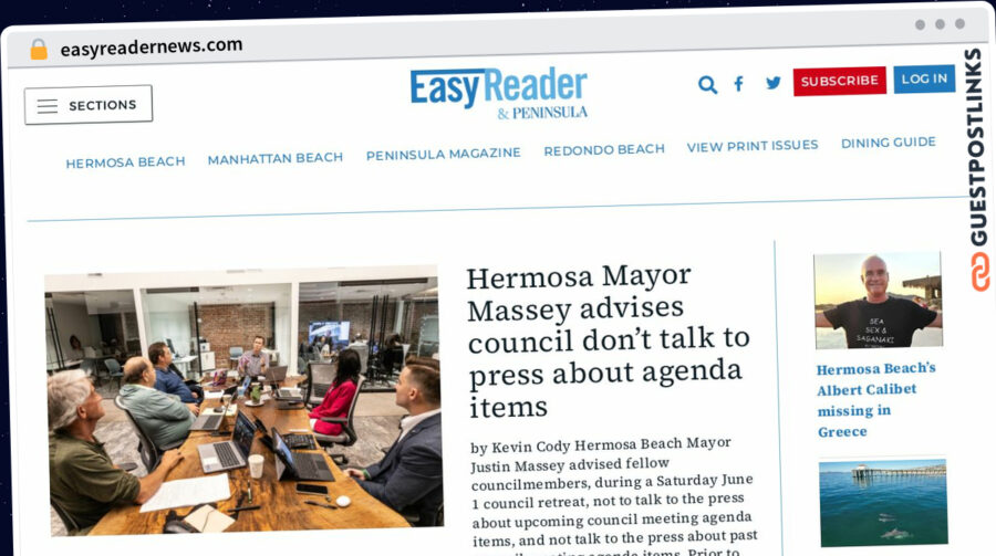 Publish Guest Post on easyreadernews.com