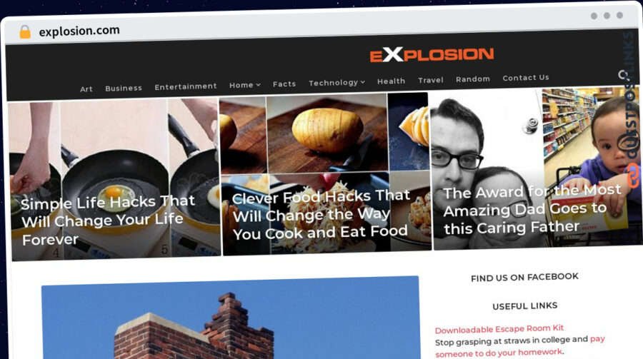 Publish Guest Post on explosion.com