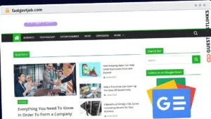 Publish Guest Post on fastgovtjob.com