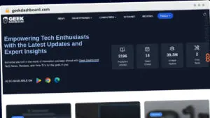 Publish Guest Post on geekdashboard.com