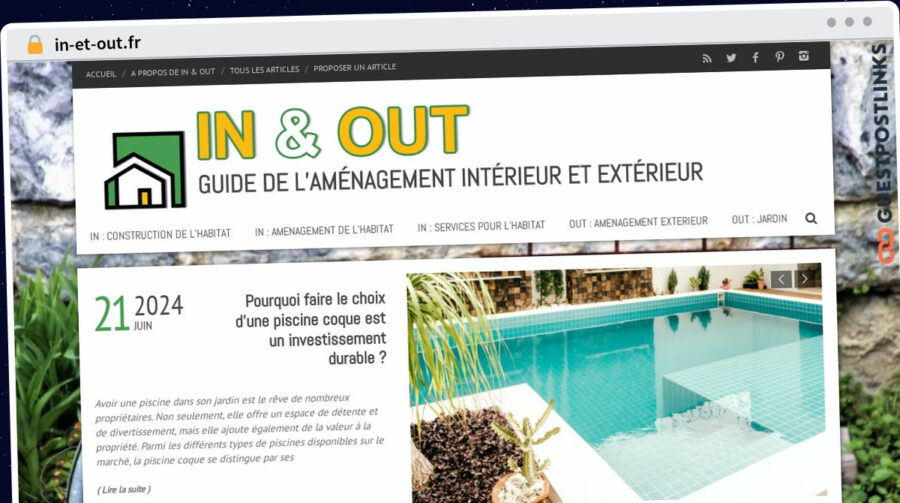 Publish Guest Post on in-et-out.fr